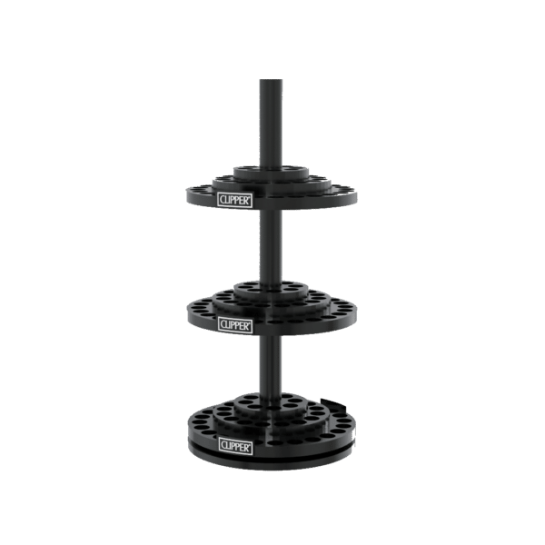 ESPOSITORE GIREVOLE Nero 3 Piani - Clipper®