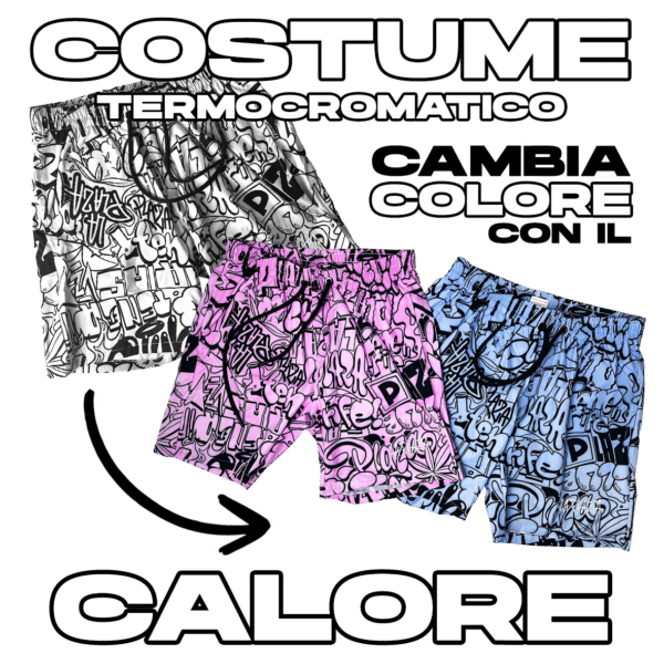 COSTUME TERMOCROMATICO da bagno UOMO - LA PLAZA - immagine 2
